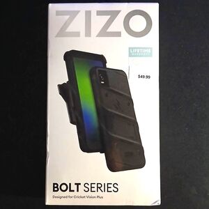 Cricket Vision Plus ZIZO BOLT Series Phone Case, NWT